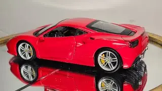 Throwback Thursday  / Burago Ferrari 488 (red)
