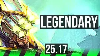 MASTER YI vs TRUNDLE (JGL) | Penta, 22/1/8, Legendary | KR Diamond | 25.17