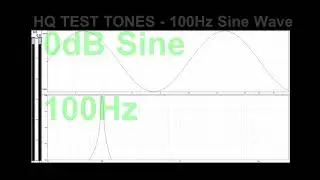 【高音質】 100Hz Sin波(正弦波)