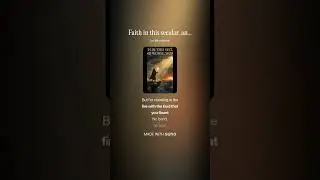 Faith in this secular, and worse, world