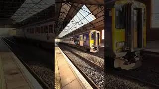 Hull Northern Train Class 155 departs Beverley #beverley #class155 #northernrail #naturalsounds