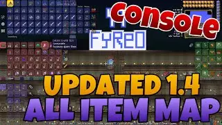 New UPDATED Terraria All Items World PS4 (Builders Workshop 1.4) With Download
