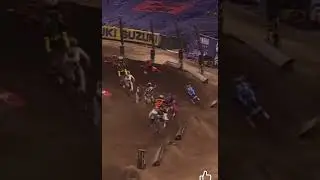 Justin Barcia Crash Anaheim 1 2026