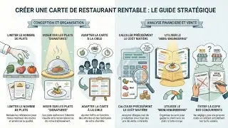 Comment cr&eacute;er une carte rentable pour son restaurant 