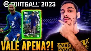 REVIEW DO THIAGO SILVA 97, BOX DESTAQUES 🇧🇷 ZAGUEIRO COMPLETO 😬 EFOOTBALL 2023 MOBILE