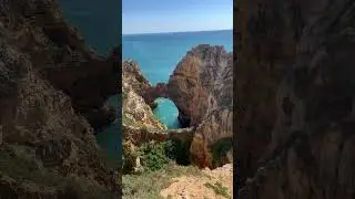 One of the most beautiful places in Portugal 🇵🇹 #travelportugal #lisbonvlog #travel #lagos #nature