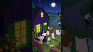 Simple Joys of Countryside Living🍊🏡    #scenery #anime #cozy #nature #animation #rural