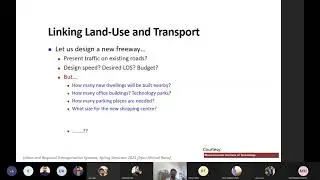 Lecture 5 Urban Transport and Land Use Part1: Transport Land use Interaction