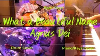 What a Beautiful Name/Agnus Dei || Travis Cottrell || Drum Cover, Bass Cover, Keys/piano Cover