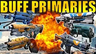 Destiny: BUFF PRIMARIES! | How to Fix a Broken PvP Meta