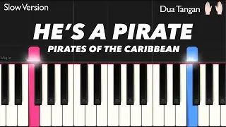 He&rsquo;s A Pirate (PIRATES OF THE CARIBBEAN) | Piano Tutorial Pemula