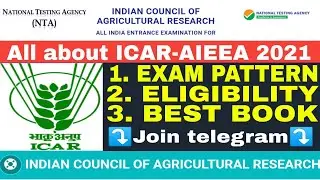 ICAR EXAM 2021 ELIGIBILITY,  AGE, EXAM PATTERN, APPLICATION FORM,FEE, COURSES, SCHOLARSHIP, CUT OFF?