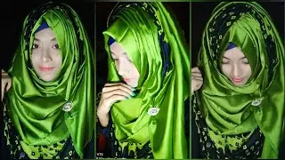 New party hijab tutorial with lovely😘2020//Nidiya Nice💕