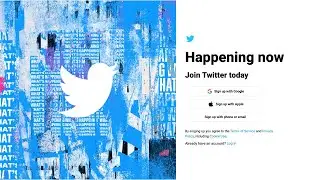 Create a Twitter Signup form using HTML and CSS | Full Tutorial