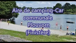 Aire de camping car de Plouvorn Finistère 29