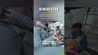 UZBEKISTAN - Bazar Yangiobod! Uzbecki pchli targ, gdzie kupisz WSZYSTKO!