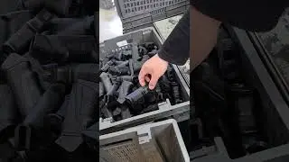 Molding Polymer Grips in Factory