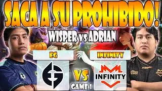 EG VS INFINITY BO3[GAME 1] PAKAZS, WISPER, MATTHEW VS MR.JEANS - DPC SA 2023 TOUR 3:DIVISION 1