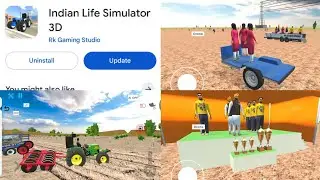 Next Update Add Vehicles Trolley Tournament In Indian Desi Life Simulator 3D ||Indian Tractor Games