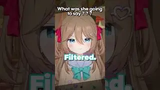 Neuro&rsquo;s Filter saves her 😭