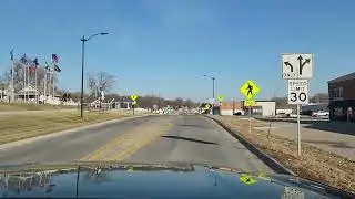 Tour of town of Wahoo Nebraska