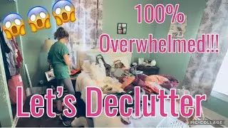 ULTIMATE DECLUTTER AND RESET MY BEDROOM|OVERWHELMED MAMA