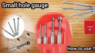 Small Hole Gauge | Complete Measuring Method in Urdu/Hindi | DAE Mechanical Lecture