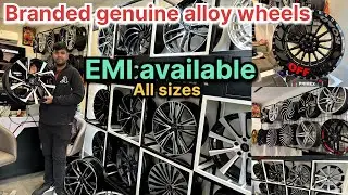 Branded genuine Alloy wheels market delhi | latest launch design | EMI available 💯
