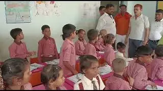 Pankaj Bharadwaj Varanasi Inspection at Smart School 2023