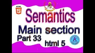 Semantic Element Section 