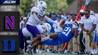 Northwestern vs. Duke Condensed Game | 2021 ACC Football