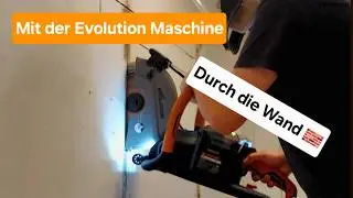 Mit dem Evolution Trennschleifer durch die Wand | RPH
