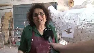 EL REPORTATGE.  Dolors Sans, Dissenyadora i constructora de imatgeria festiva