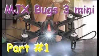 Квадрокоптер MJX Bugs 3 mini | Распаковка и облёт | MikeRC 2018 FHD