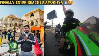 Finally zx10r reached ayodhya 😍 || ayodhya ride || zx10r #rend #automobile #viralvideo #youtube #