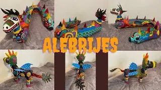 Alebrijes ‐ Hechos con material de reciclaje.