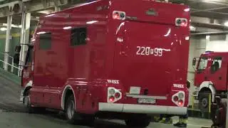 Straż Pożarna na pokładzie MF Gryf