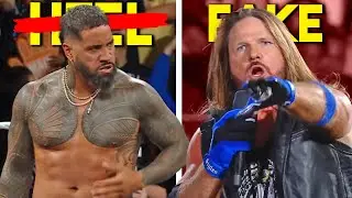 Jey Uso NOT HEEL...AJ Styles PIPEBOMB IS FAKE...REAL REASON FOR ROCK'S SHOCK MUSCLE LOSS...WWE News