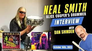 Neal Smith (Alice Cooper Drummer) Interview on Drum Talk TV