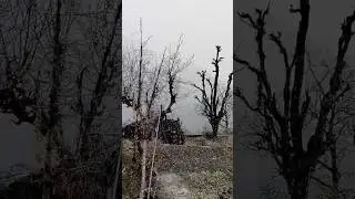 ones Again snow #snowfall #himalayas #offbeatplaces #viral #explore  #uttarkashidiaries #snowtrek