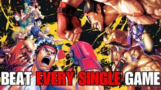 Can I Beat EVERY Fighting Game In a ROW?! (BIG MISTAKE)