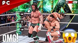 💥CM Punk vs Edge vs Cena vs Miz vs Cody💥Tables Match #wwe2k25 #GamingAJ