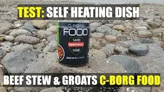 Test: Self-heating dish beef stew with groats - C-BORG FOOD