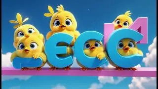 Seven Fluffy Chicks Learn ABC + More Nursery Rhymes & Kids Songs