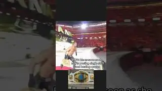 Real life CASH IN Moment 💼😂 Check out White Intercontinental  belt! #wwe #viral #funny #fy #shorts
