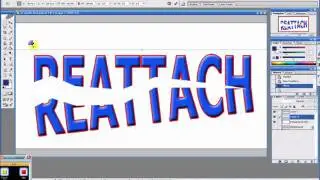 Fixing a broken image using Photoshop.FLV