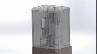Automatic Can Crusher  Demo using Solidworks