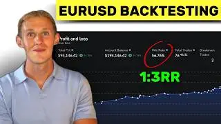 Тестирование EURUSD со мной | Торговая стратегия SMC (высокий процент выигрышей)