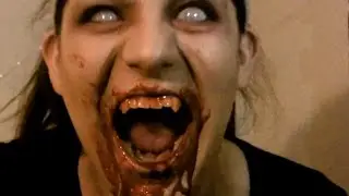 VAMPIRE MAKUEP TUTORIAL (glam and gore inspired)