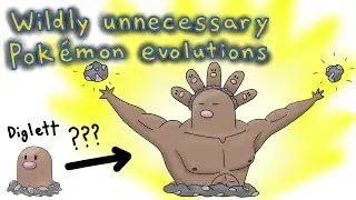 Designing Wildly Unnecessary Diglett Evolutions